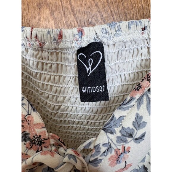 Corset Milkmaid Octoberfest Crop Top Tie Detail Puff Sleeve Sz Medium Coquette - Picture 2 of 13